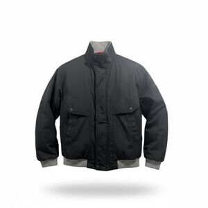 VTG Black Canyon Colorado Canvas Bomber Jacket Adult Quilted Insulated Unknwn SZ